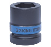 Головка торцевая ударная шестигранная 1, 33 мм KING TONY 853533M