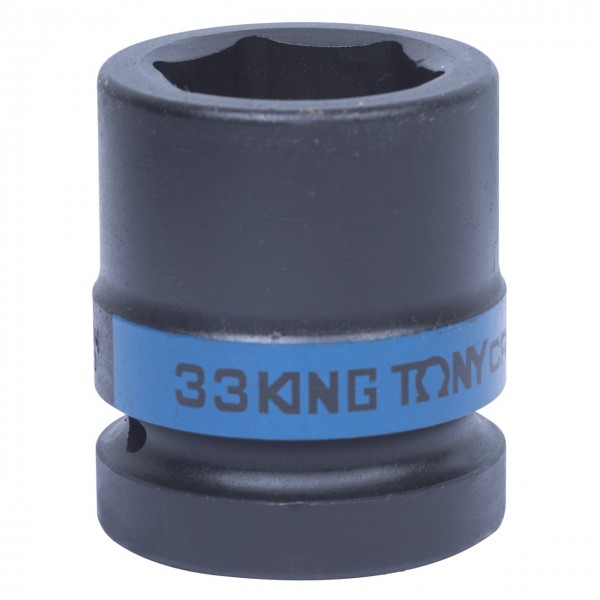 Головка торцевая ударная шестигранная 1, 33 мм KING TONY 853533M