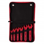 Набор рожковых диэлектрических ключей, 10-19 мм, 6 предметов, в футляре на молнии TOLSEN TTV83606