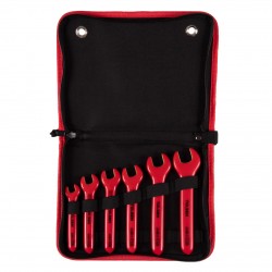 Набор рожковых диэлектрических ключей, 10-19 мм, 6 предметов, в футляре на молнии TOLSEN TTV83606