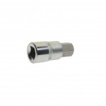 Насадка-вставка с битой Hex H17  1/2 22мм L=60мм ЭВРИКА /1/20 ER-94809