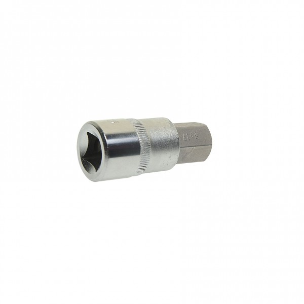 Насадка-вставка с битой Hex H17  1/2 22мм L=60мм ЭВРИКА /1/20 ER-94809
