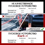 Пусковое устройство 12В, 12 000 мАч, 500/800А iCartool IC-JSD12