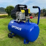 Компрессор поршневой, 300 л/мин, 2.2 КВт, 220 В, ресивер 50 л OPT-305030