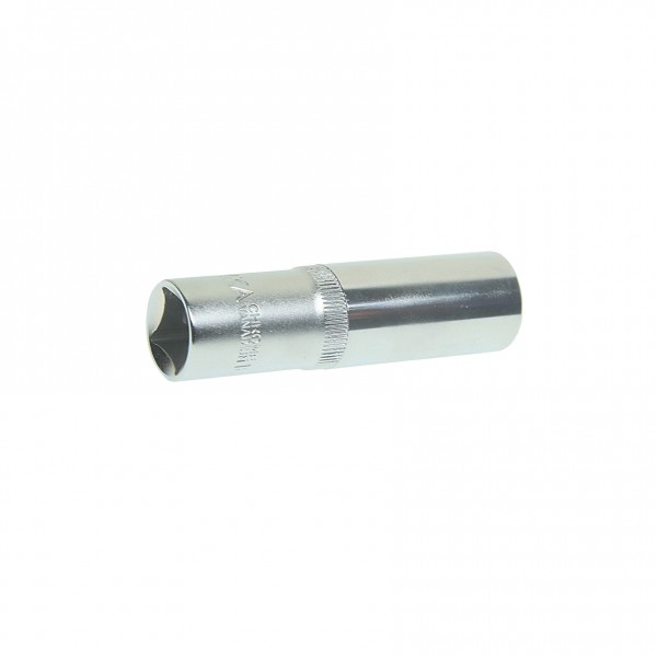 Головка торцевая 16мм 1/2" 12-гранная глубокая L=80мм ЭВРИКА  /1/15 ER-91509-12