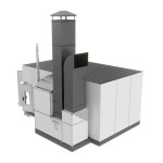 Окрасочно-сушильная камера на металлическом основании WDK-310