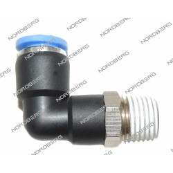 Переходник C.01.04.FPL 8-02 D8 1/4" для взрывной подкачки L-обр. для 4639 NORDBERG 000008805