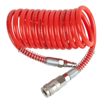 Шланг пневматический спиральный Harrison с БРС, 3 м, 6.5х10 мм HRS-226530