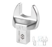 Насадка рожковая серии FIT, 13 мм, 9х12 мм KING TONY 34501113M