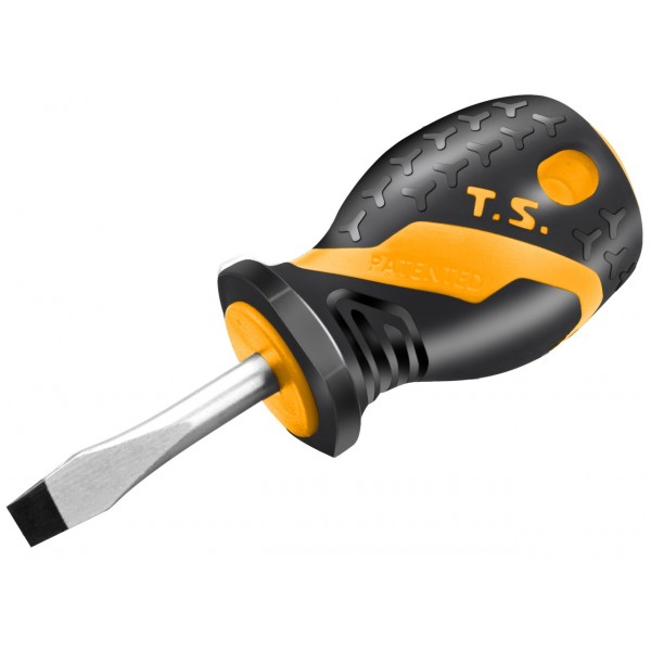 Отвертка шлицевая GRIPro, Slotted 5,5 мм, 38 мм TOLSEN TT20131