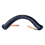 Шланг пневматический спиральный с БРС, 15 м WDK-65715