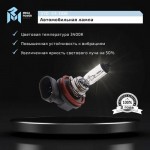 Автолампа H11 (55) PGJ19-2 STANDART 12V MEGAPOWER /1/10/100 M-37033006