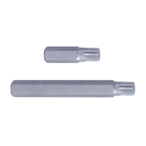 Насадка (бита)  SPLINE 1/4 L=36мм M10 KING TONY 163610M