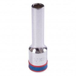 Головка торцевая глубокая шестигранная 1/2, 10 мм KING TONY 424510M