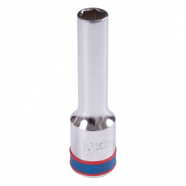 Головка торцевая глубокая шестигранная 1/2, 10 мм KING TONY 424510M