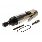 Пневмоотвертка  прямая 1/4", 11000 об/мин (52Нм) ЭВРИКА /1/25 ER-83602