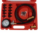 Тестер давления масла в двигателе c адаптерами 12 предметов WDK-214318