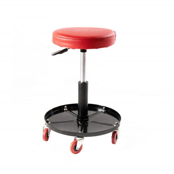 Сиденье ремонтное ROSSVIK на колесах, г/п 130кг, высота 380-508мм ST334