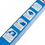 Пленка тонировочная Light Silver 25.5% (блокировка УФ-62% ИК-82%) 50х300см MEGAPOWER /1/50 M-SBK-251