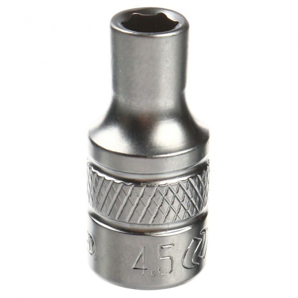 Головка торцевая 4.5мм 1/4 6-гранная L=25мм LIGE LG-22145