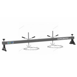 Стенд для вывешивания двигателей 500 кг, L=180 см, серый NORDBERG N3005L(G)