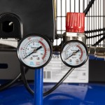 Компрессор поршневой, вертикальный, 580 л/мин, 3.0 КВт, 380 В, ресивер 150 л OPT-301558A