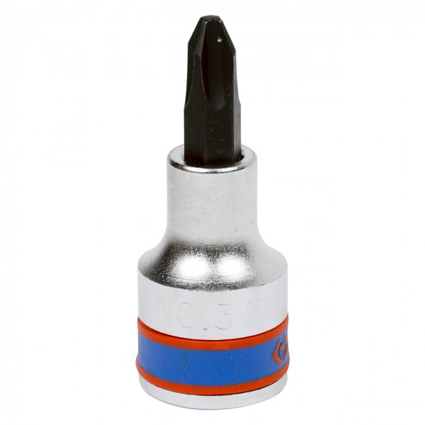 Насадка (бита) торцевая 1/2, Phillips, PH3, L = 60 мм KING TONY 402103