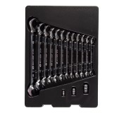 Набор комбинированных ключей с трещоткой, ложемент, 15 предметов KING TONY 9-102A15MR