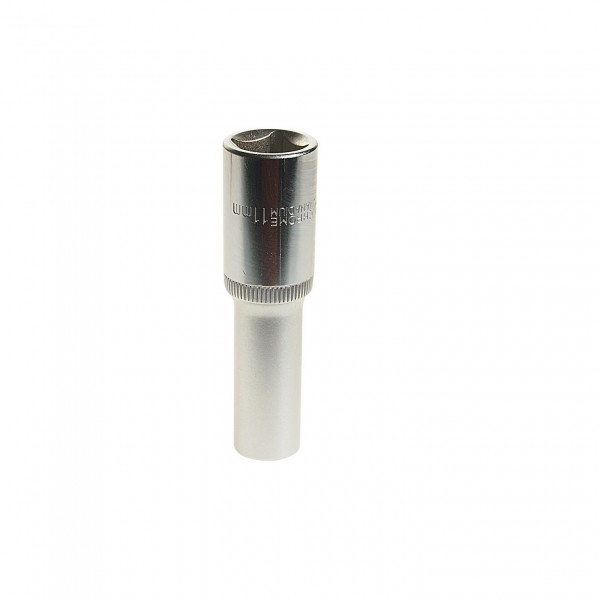 Головка торцевая 11мм 1/2" 6-гранная глубокая L=80мм ЭВРИКА  1/160 ER-91504