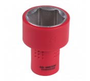 Головка торцевая диэлектрическая шестигранная 3/8, 24 мм KING TONY 3335VE24M