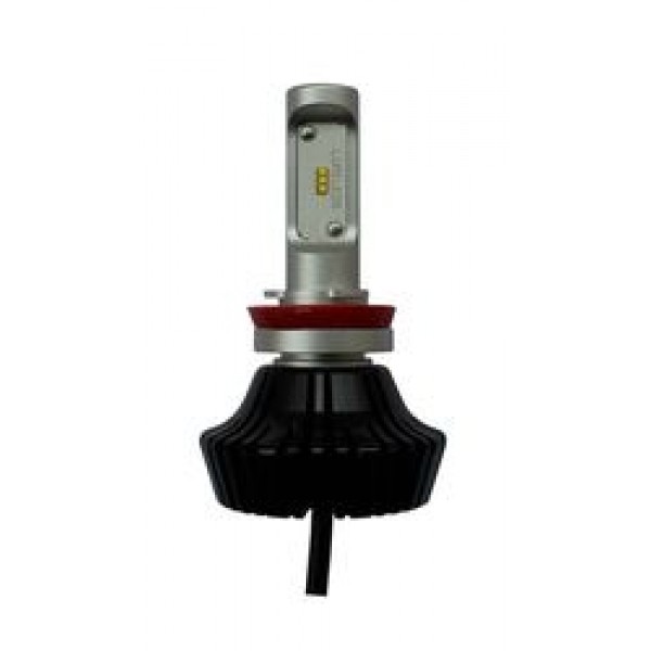 Автолампа H11 BRIGHT WHITE 6 SMD 6200K с блоком (2шт) 12-24V 6000лм MEGAPOWER /1/10 M-58724