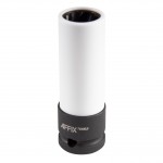 Головка для поврежденного крепежа глубокая 1/2, 17 мм, тонкостенная, пластиковая защита AFFIX AF10931017