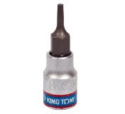 Насадка (бита) торцевая 1/4, Torx T9, L = 37 мм KING TONY 203309