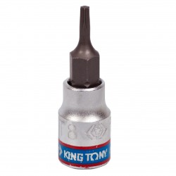 Насадка (бита) торцевая 1/4, Torx T9, L = 37 мм KING TONY 203309