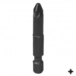 Вставка (бита) торцевая 1/4, Pozidriv, PZ2, 50 мм, для шуруповерта KING TONY 715002Z