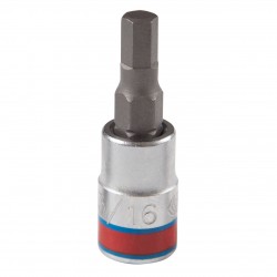 Насадка (бита) торцевая 1/4, Hex, 3/16, L = 37 мм KING TONY 203506S