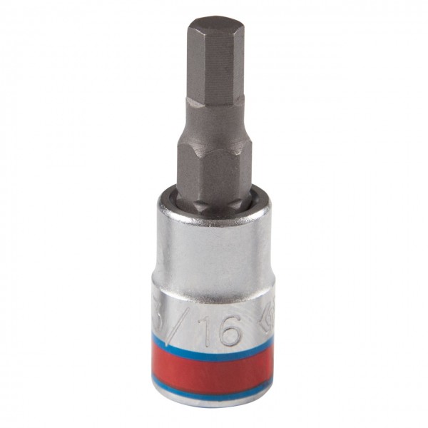 Насадка (бита) торцевая 1/4, Hex, 3/16, L = 37 мм KING TONY 203506S