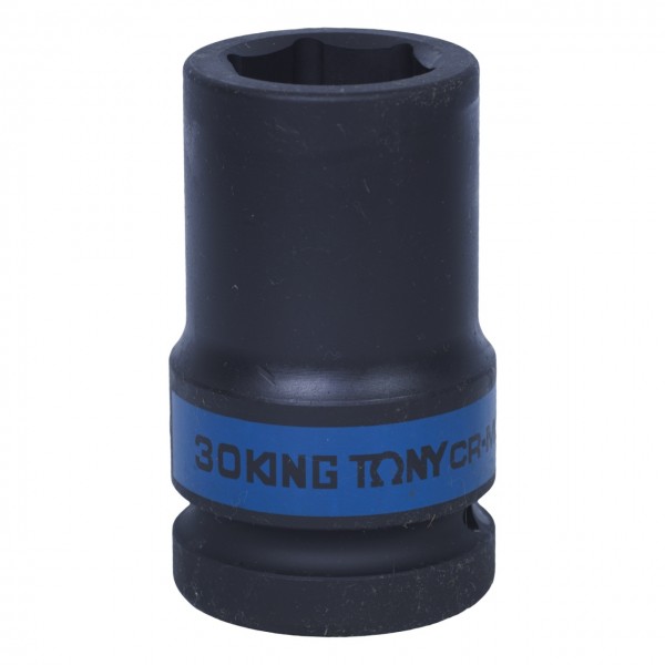 Головка торцевая ударная глубокая шестигранная 1, 30 мм KING TONY 843530M