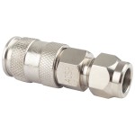 Harrison Пневматическое быстроразъёмное соединение с обжимным креплением PU шланга ? 8х12 HRS-40SPA