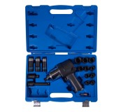 Гайковерт пневматический ударный 1/2, 881 Нм, с комплектом головок, 17 предметов KING TONY 44106AMP01