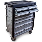 Инструментальная тележка, 7 ящиков WDK-707