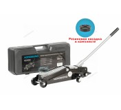 Домкрат подкатной для автолюбителя в кейсе, 2 т NORDBERG N3202EC