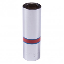 Головка торцевая глубокая шестигранная 1/4, 7/16, дюймовая KING TONY 223514S