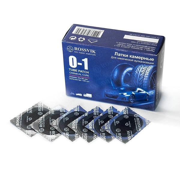 Латки овальные О1 (24х36), 100 шт. коробка O.1.K.100.