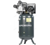 Компрессор вертикальный поршневой с ременной передачей 380В, ресив. 270л, 950л/мин NORDBERG NCPV300/950