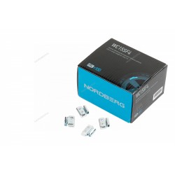 Грузики балансировочные для стальных дисков Fe 15 г, 100 шт. NORDBERG WC15SF4