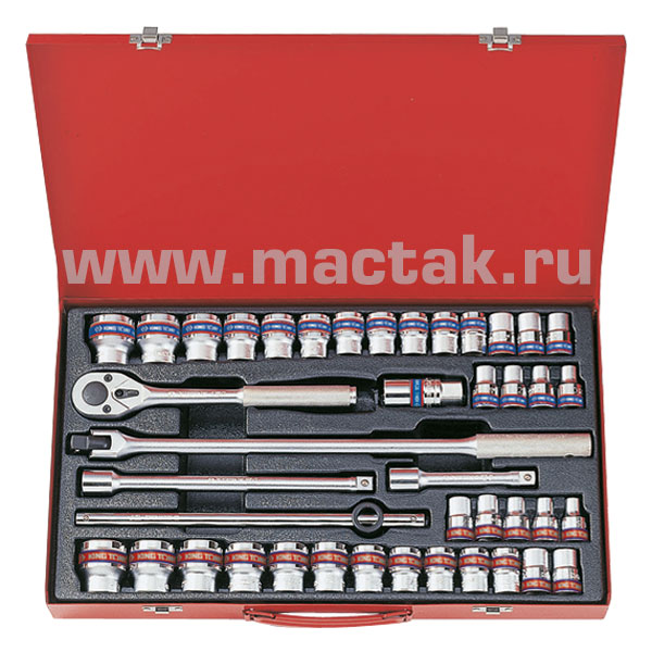 1/2” комплект  торцевых головок 4542CR KINGTONY 4542CR