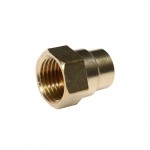Соединитель резьбовой :внутр. резьба 1/4"x1/8" ЭВРИКА /1/10 ER-FF04/02