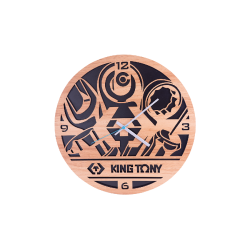 Часы настенные с логотипом бренда KING TONY TC001