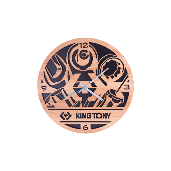 Часы настенные с логотипом бренда KING TONY TC001